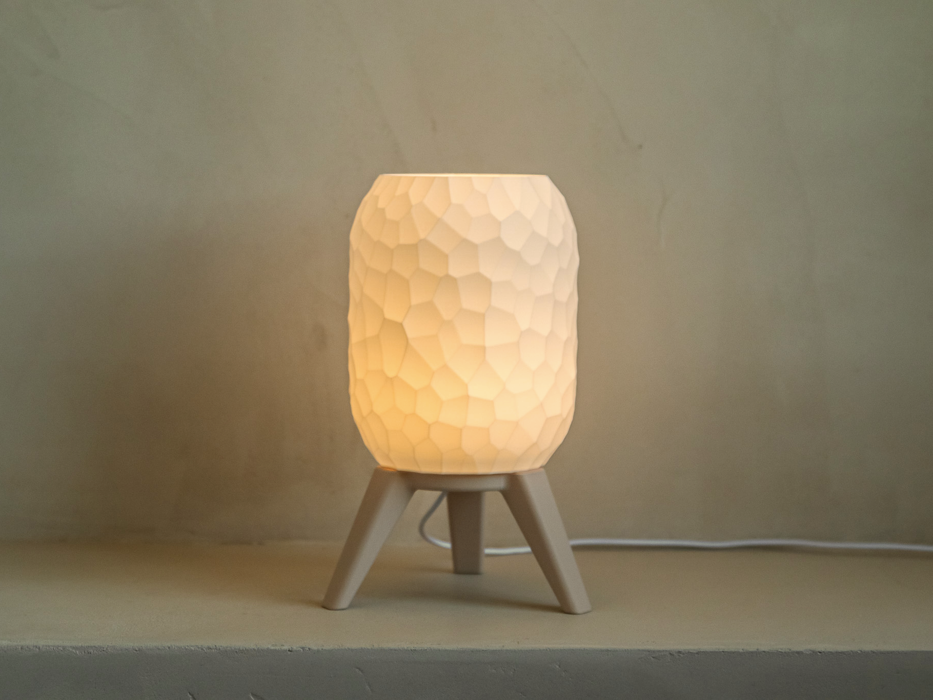 Lámpara de Onda - Diseño Moderno 3D