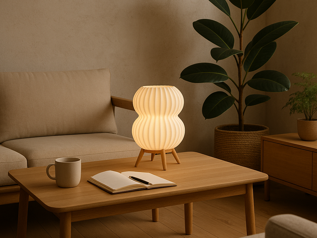Lámpara 3D Moderna - Diseño Impreso en 3D